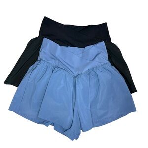 AERIE BUNDLE 2 shorts + Cropped Tee Medium